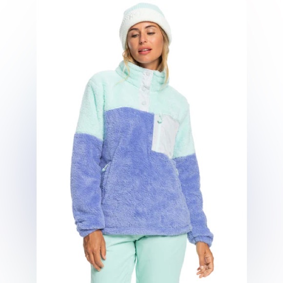 NWT Roxy Sherpa Pullover - Picture 1 of 5